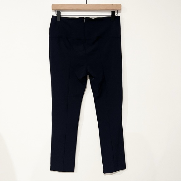 Veronica Beard Zip Back Scuba Navy Blue Fitted Capsule Coordinate Pants size 6 - Picture 5 of 12
